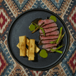 Bife Angus com molho Marrare